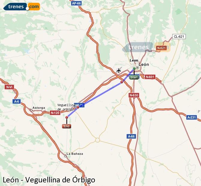 Tren León Veguellina