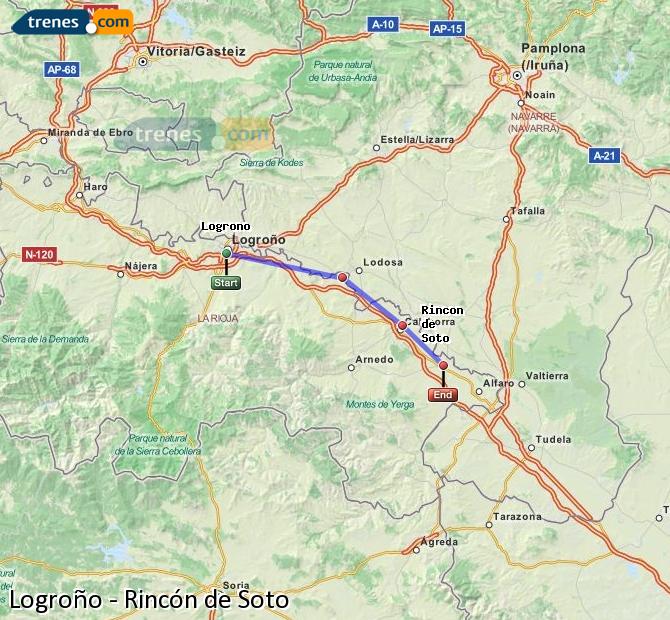 Tren Logroño Rincón de Soto