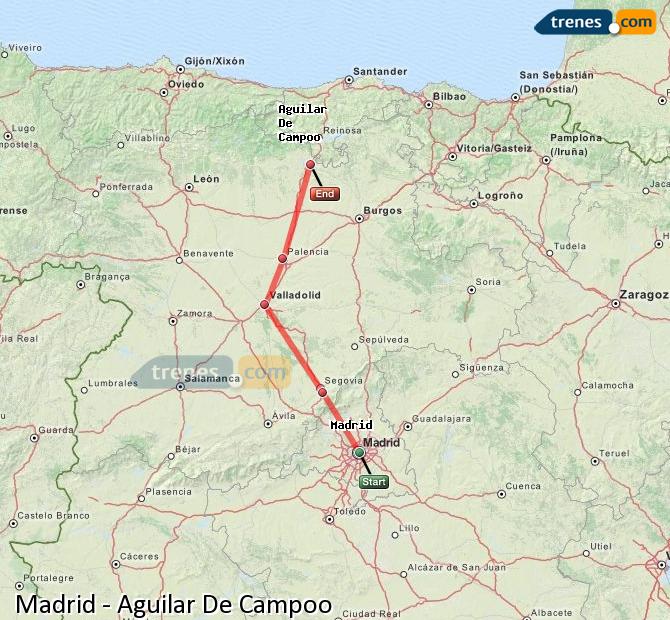 Tren Madrid Aguilar de Campoo