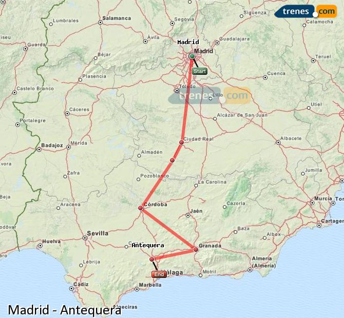 Tren Madrid Antequera