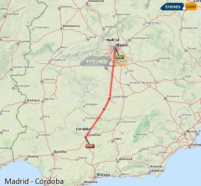 Train Madrid to Cordoba