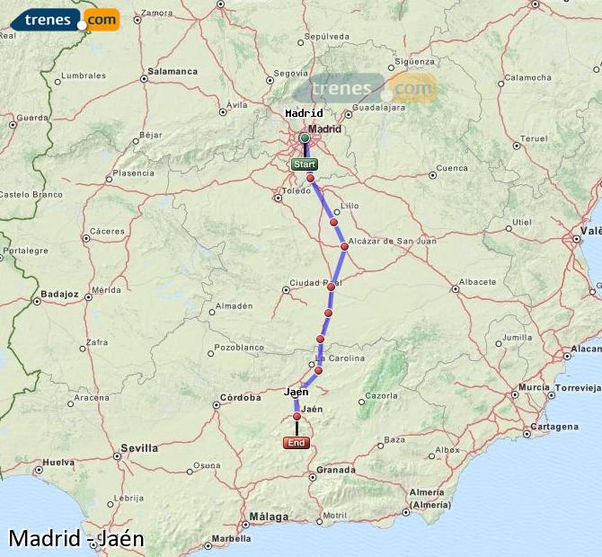 Tren Madrid Jaén