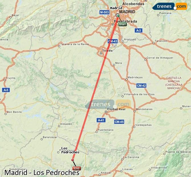Tren Madrid Atocha Villanueva de Córdoba – Los Pedroches