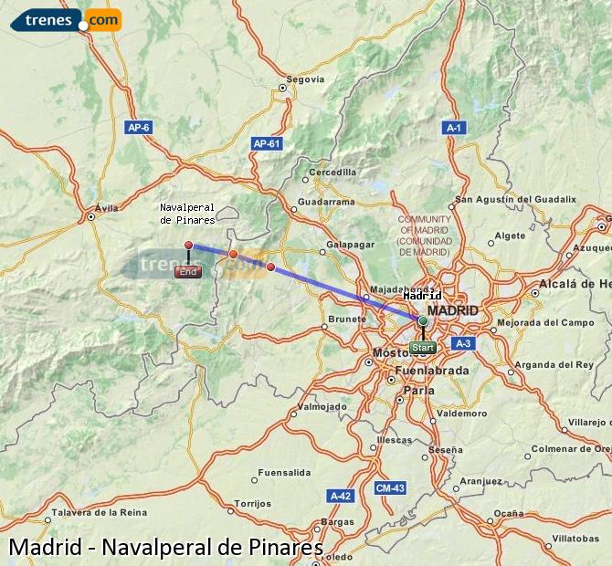 Tren Madrid Navalperal