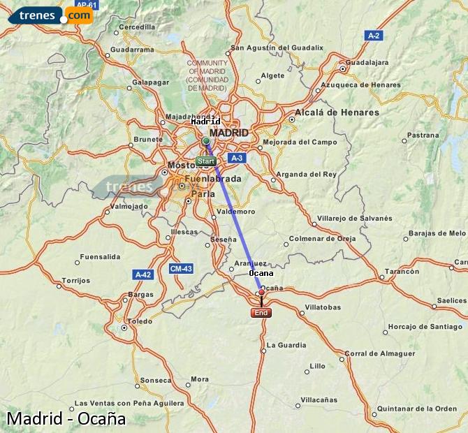 Trenes Madrid Ocaña