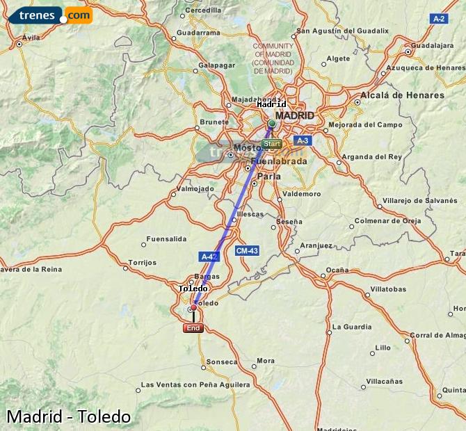 Trenes Madrid Toledo