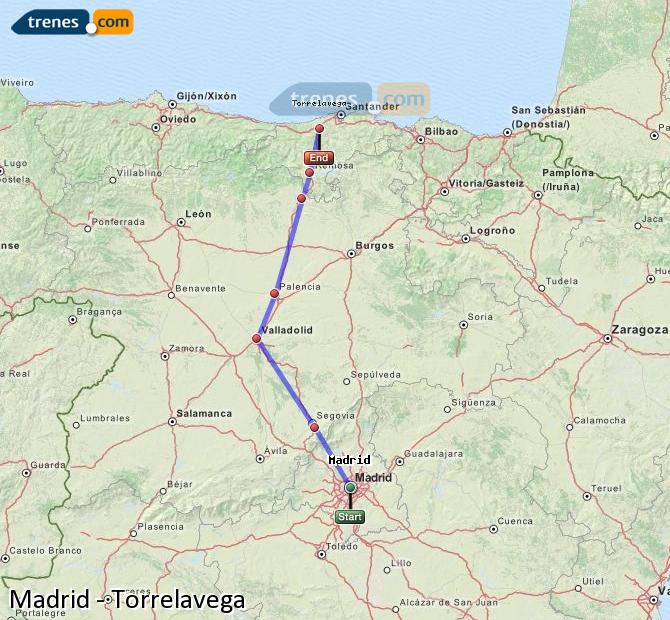 Horario tren torrelavega madrid