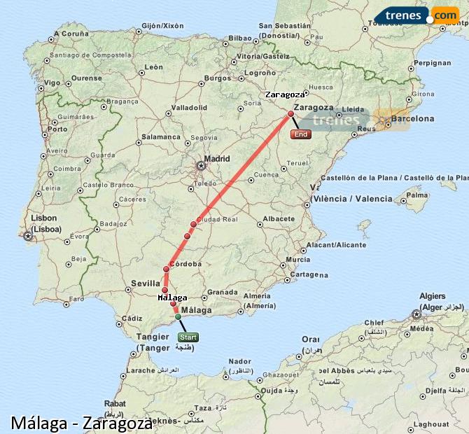 Tren Málaga-María Zambrano Zaragoza