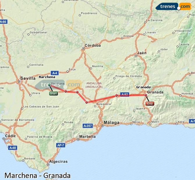 Tren Marchena Granada