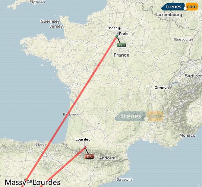 Train Massy Lourdes