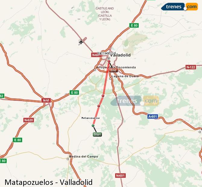 Tren Matapozuelos Valladolid
