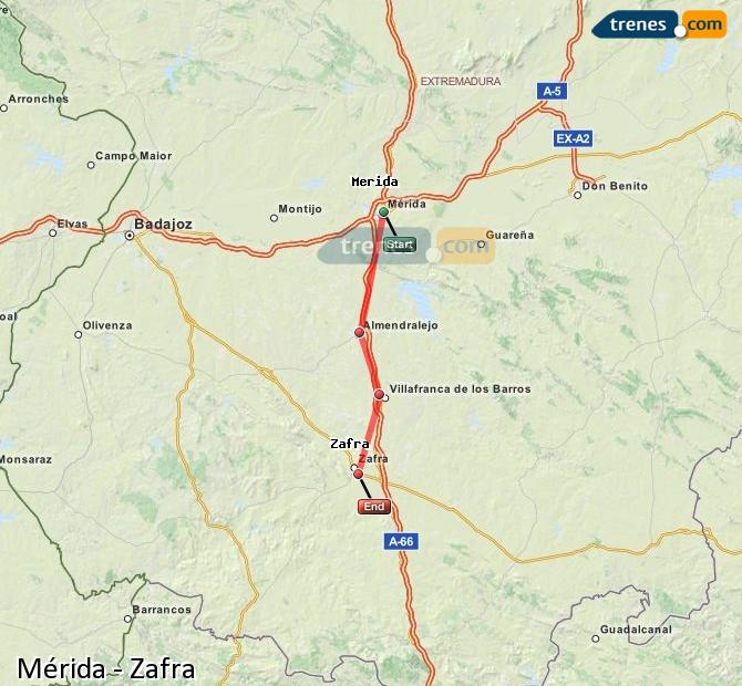 Tren Mérida Zafra