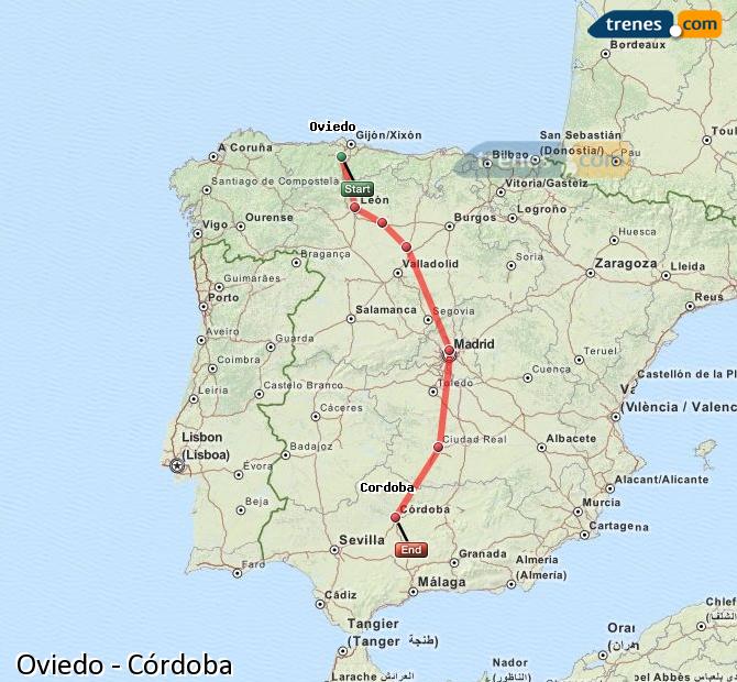 Tren Oviedo Cordoba