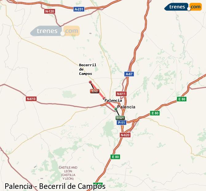 Tren Palencia Becerril