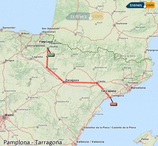 Tren Pamplona/Iruña Tarragona