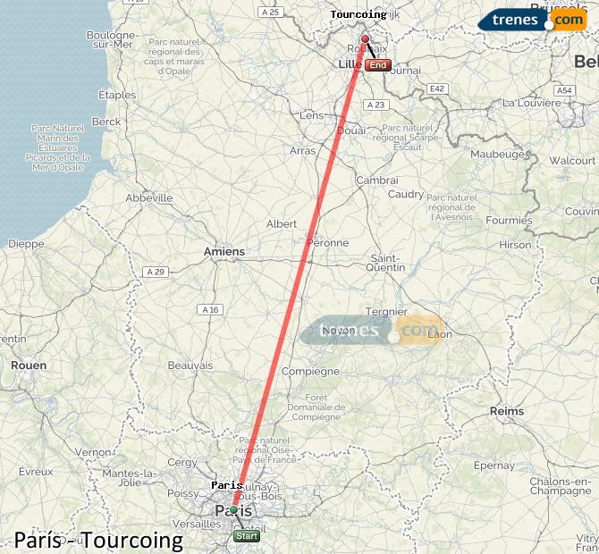 Train Paris Tourcoing
