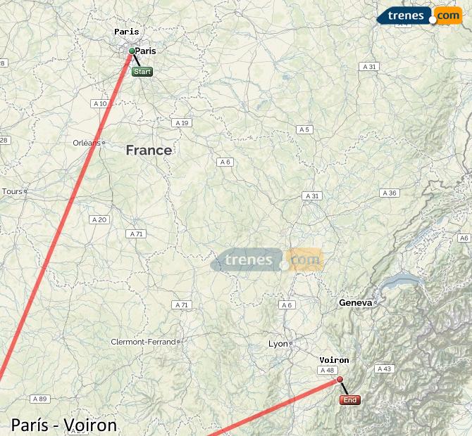 Train Paris Voiron