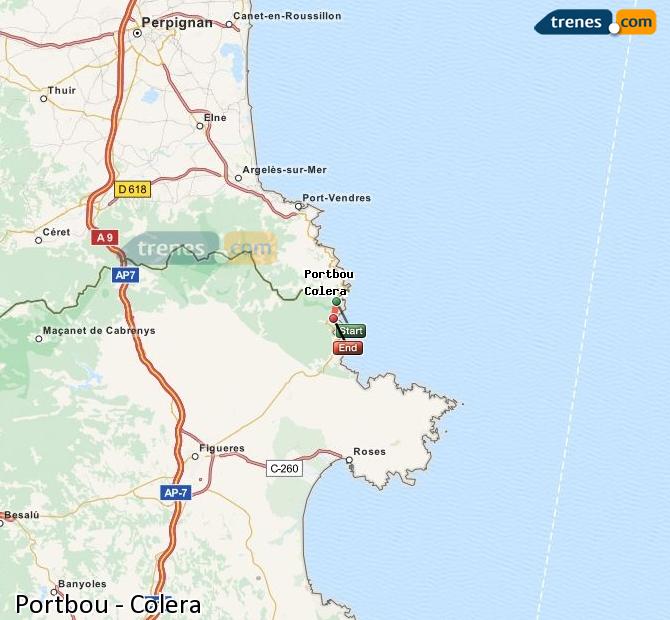 Tren Portbou Cólera