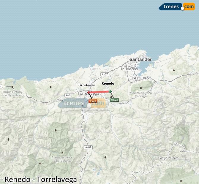 Tren Renedo Torrelavega