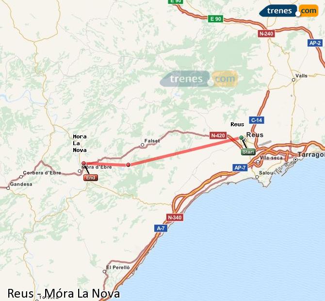 Tren Reus Mora la Nova