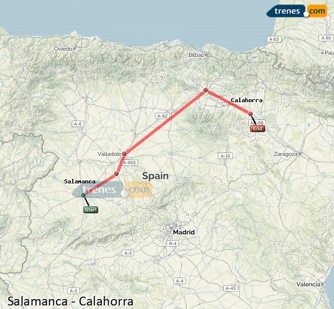 Tren Salamanca Calahorra