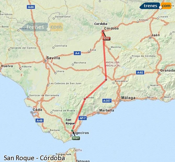 Tren San Roque – La Línea Cordoba