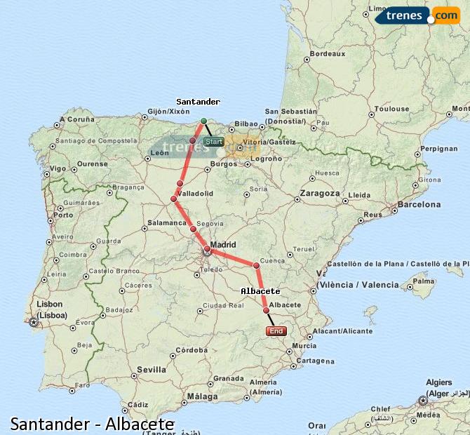 Tren Santander Albacete-Los Llanos