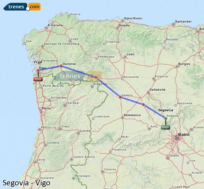 Tren Segovia Vigo Guixar