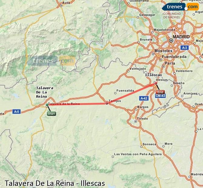 Tren Talavera de la Reina Illescas