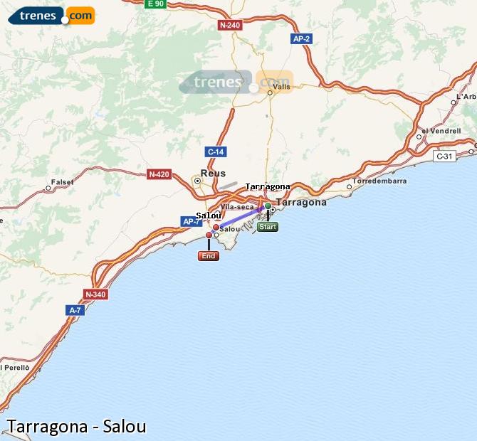 Tren Tarragona Salou