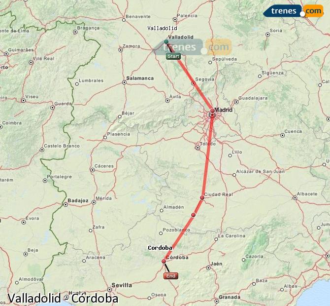Tren Valladolid Campo Grande Cordoba