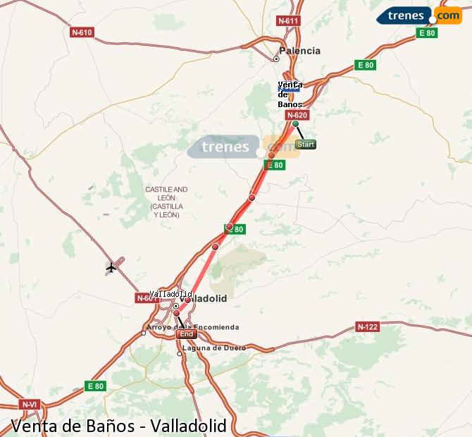 Tren Venta de Baños Valladolid