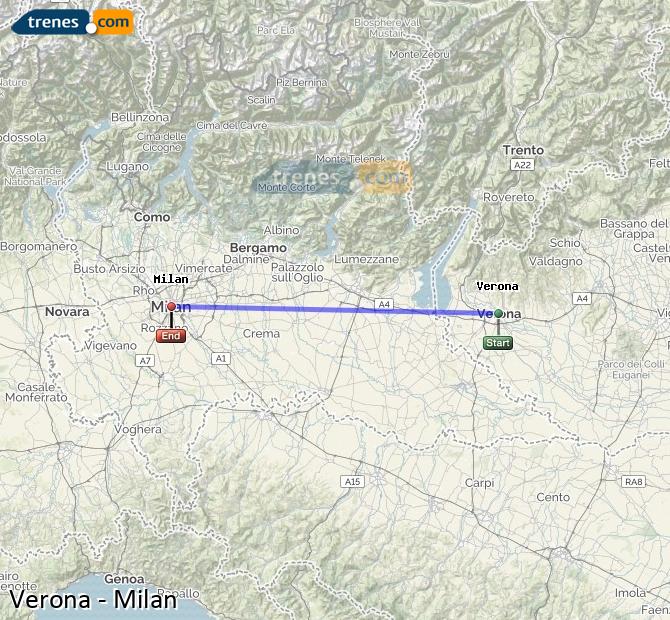 Train Verona Milano (Milán)