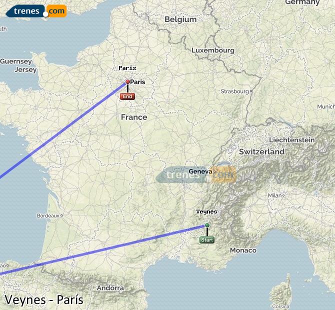 Train Veynes—Dévoluy Paris