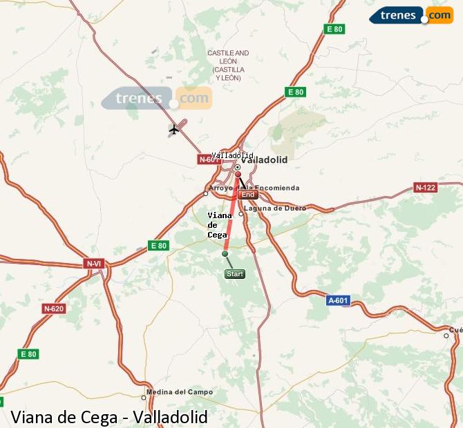 Tren Viana Valladolid