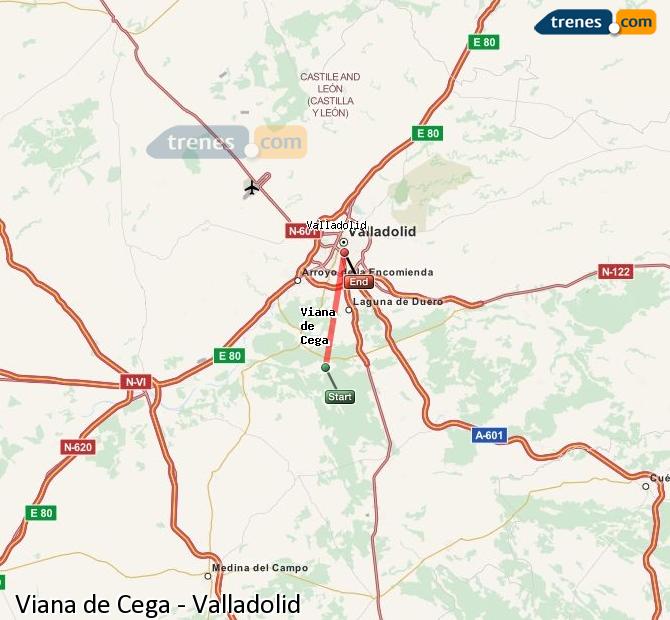 Tren Viana Valladolid