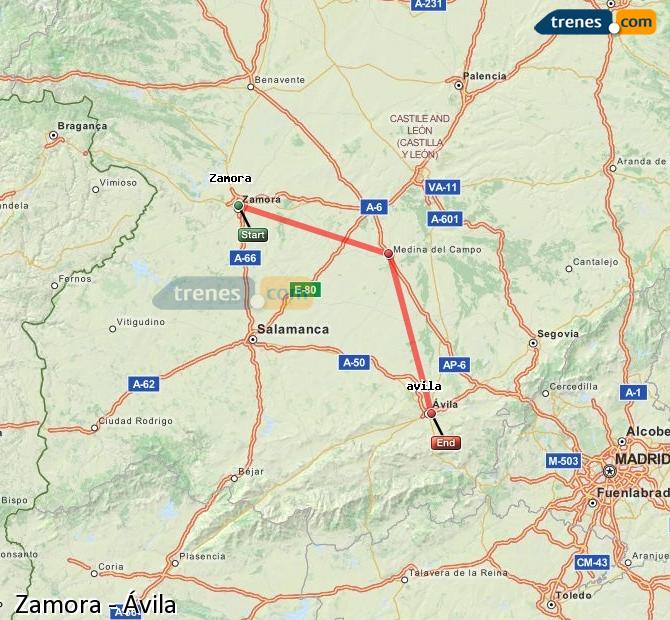 Tren Zamora Ávila