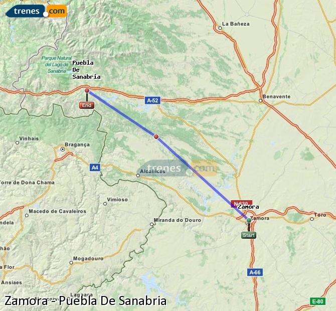 Tren Zamora Puebla de Sanabria
