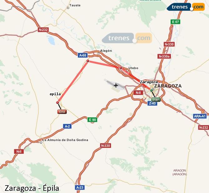 Tren Zaragoza Epila